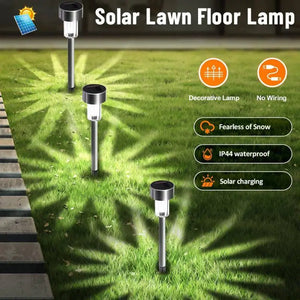 Solar Garden Light Outdoor Solar Powered Lamp Lanter Waterproof Landscape Lighting For Pathway Patio Yard Lawn Decoration