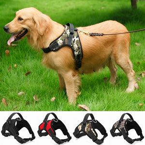 Dog Harness Collar Adjustable Padded Extra Big Large Medium Small Dog Harnesses vest
